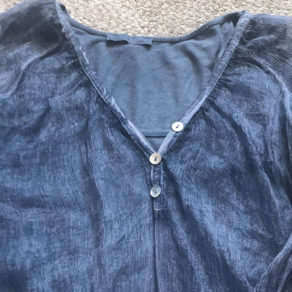 Dolce Ragazza Taupe Silk blouse